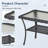 Arbor Rectangular Outdoor Coffee Table-1942690098-1942690097