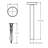 Matte Black Low Voltage Integrated LED Metal Pathway Light-83837248