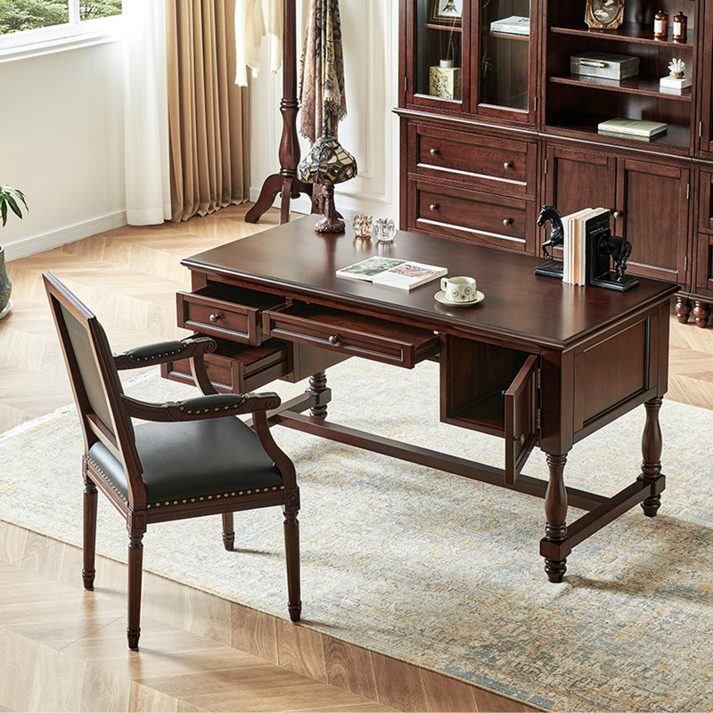 Ensemble de bureau et de chaise de style minimaliste américain