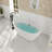 Ascent Casainc 67'' x 30'' Freestanding Soaking Acrylic Bathtub