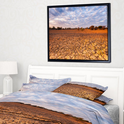 «Amazing View of African Landscape», reproduction de photo sur toile