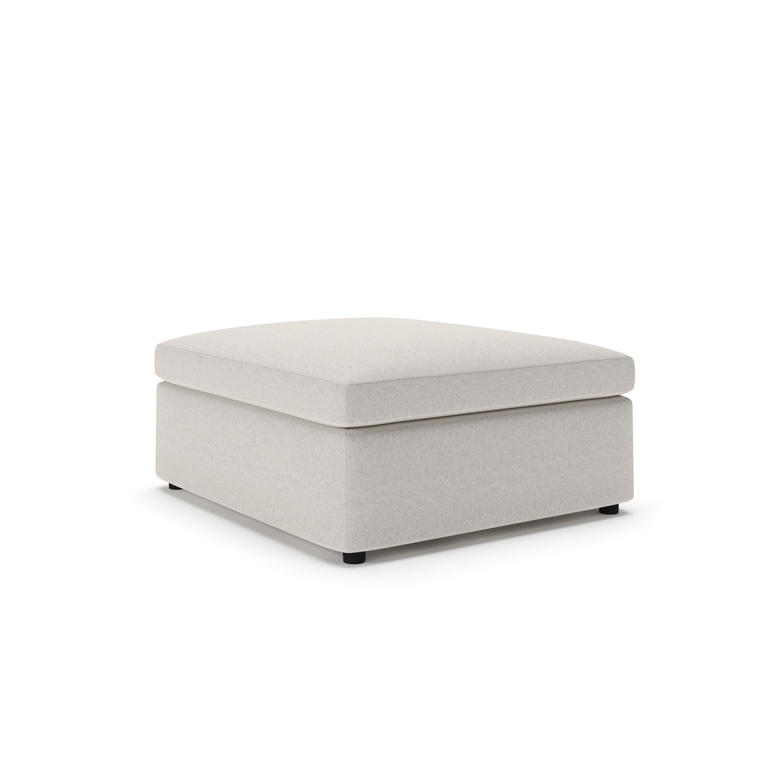 Essex Modular Sectional Ottoman and a Half, Macarena Light Gray