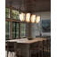 Anders 59-in Black dimmable LED Linear Pendant-1182232210