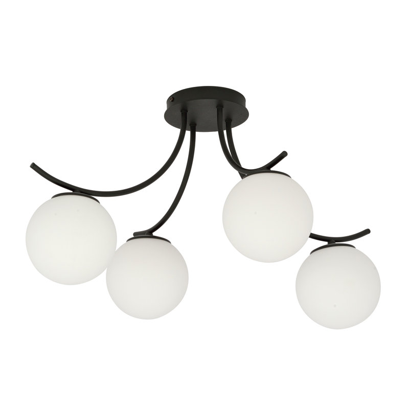 Johntai 4 - Light Sputnik Chandelier, White