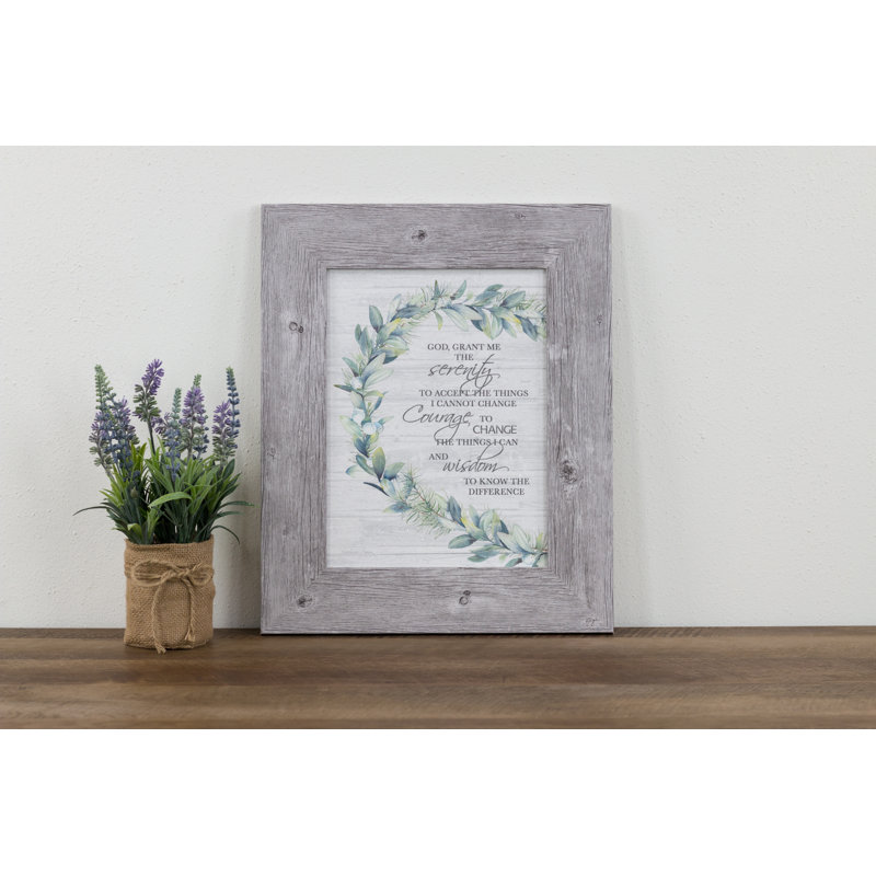 " Serenity Prayer "