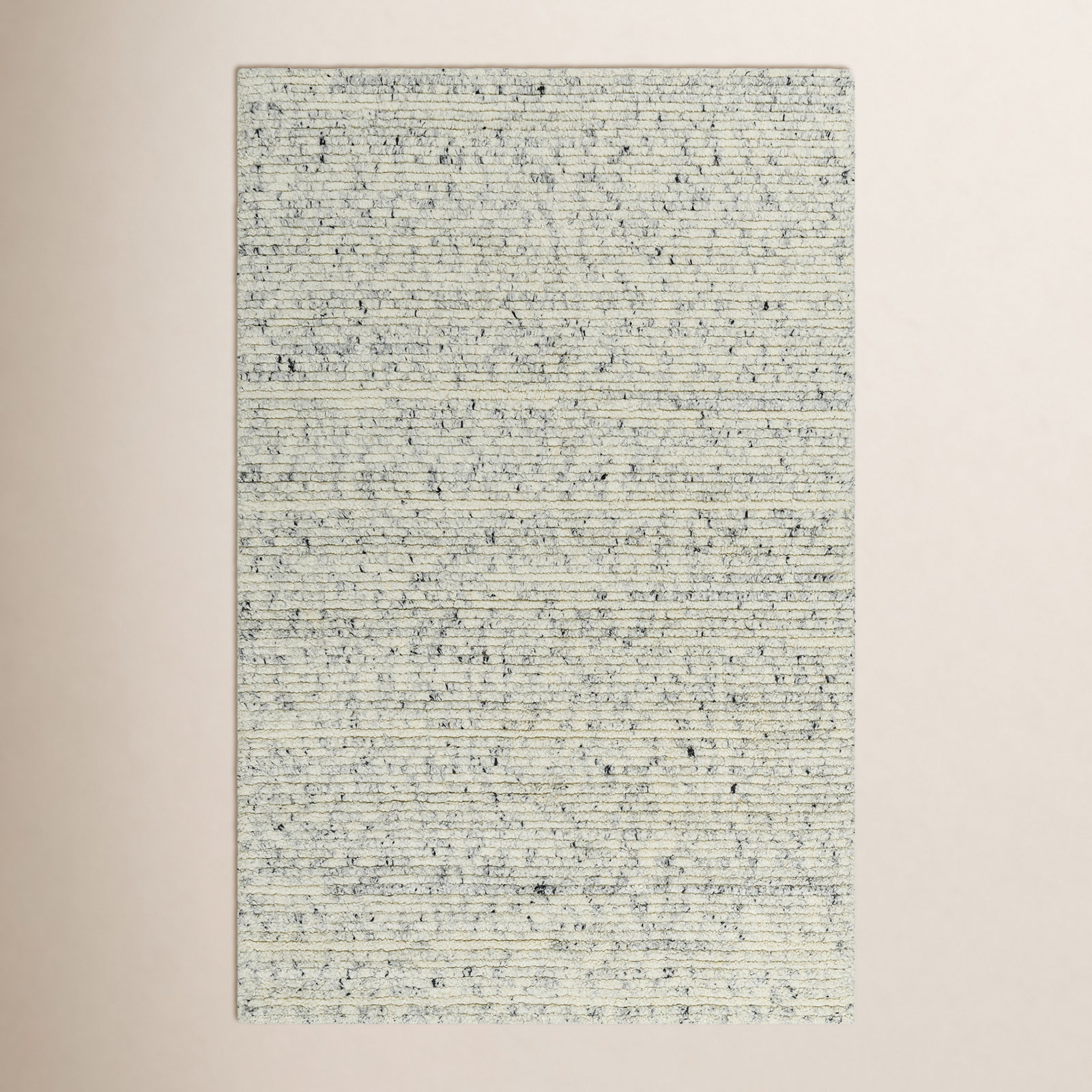 Morell Hand-Loomed Ash Wool Rug, Rectangle 12' x 15'