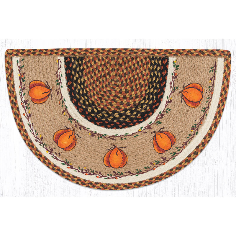  SCP-222 Harvest Pumpkin Printed Slice 18"x29", Slice 1'6" x 2'5"