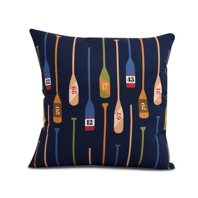 Housse et insert de coussin extérieur carré Nantucket