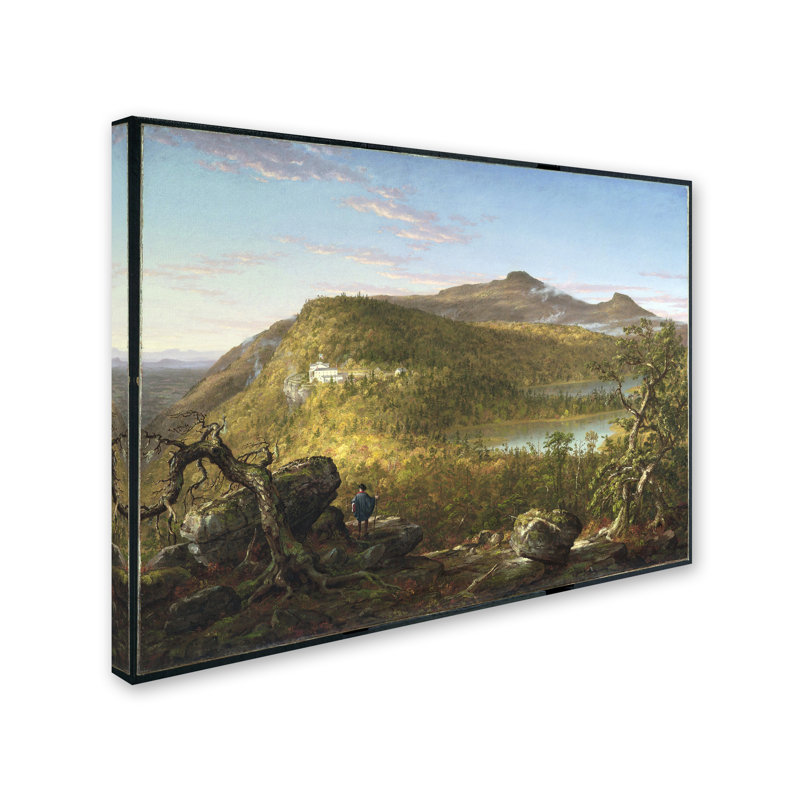 « catskill montagnes », reproduction sur toile tendue, H 24 po x l 32 po