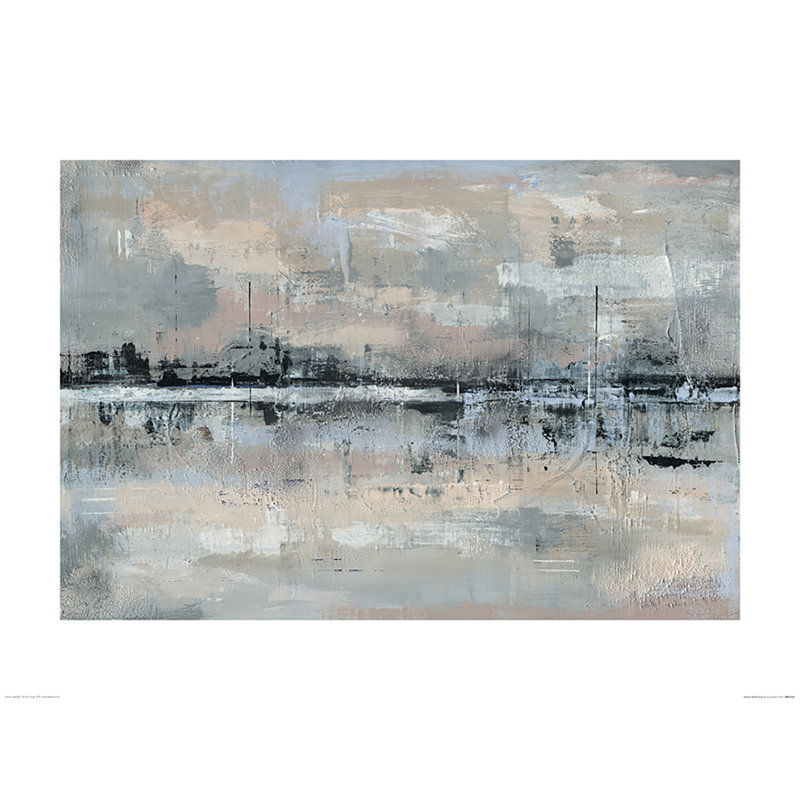 Distant Reflections by Soozy Barker - No Frame Painting