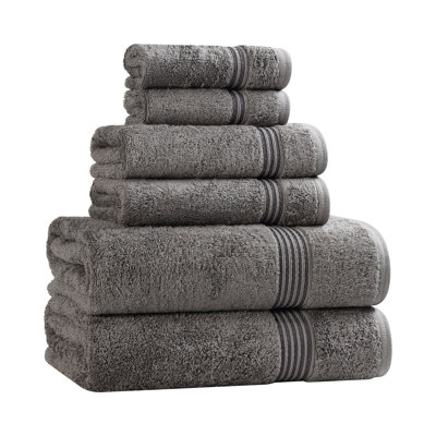 Oleg 6-Piece Egyptian Cotton Towel Set