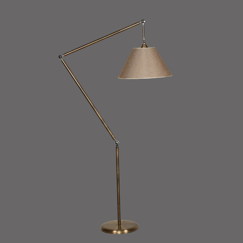 Lampe sur pied à bras articulé Hangah