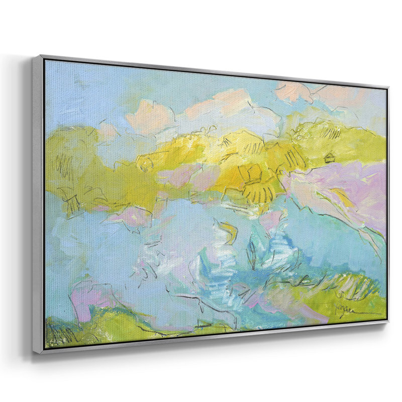 «Apprendre à voler», reproduction sur toile, H 17 po x l 25 po x P 2 po, Argent
