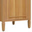 Meuble-lavabo en bois 20 po avec lavabo, tablette réglable et tiroir inclinable