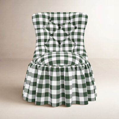 Minnie Cotton Swivel Side Chair