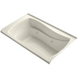 Mariposa® 60" x 36" Alcove/Tile in Whirlpool Acrylic Bathtub