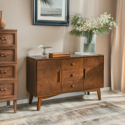 Buffet Mid-Century moderne avec rangement