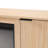 Dragelin Modern Reeded Fireplace TV Stand-100940192-103484734