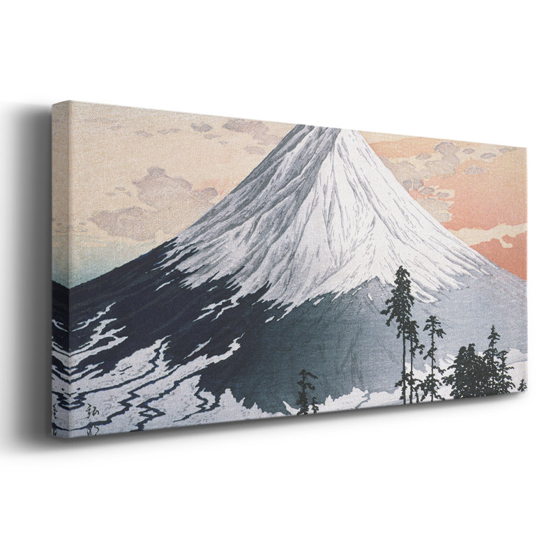 Série paysage - CD XXVII - Toile tendue avec châssis - Prêt à accrocher, H 16 po x l 40 po