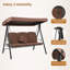 Chaise longue d'extérieur en acier inoxydable Tenbury-21304883