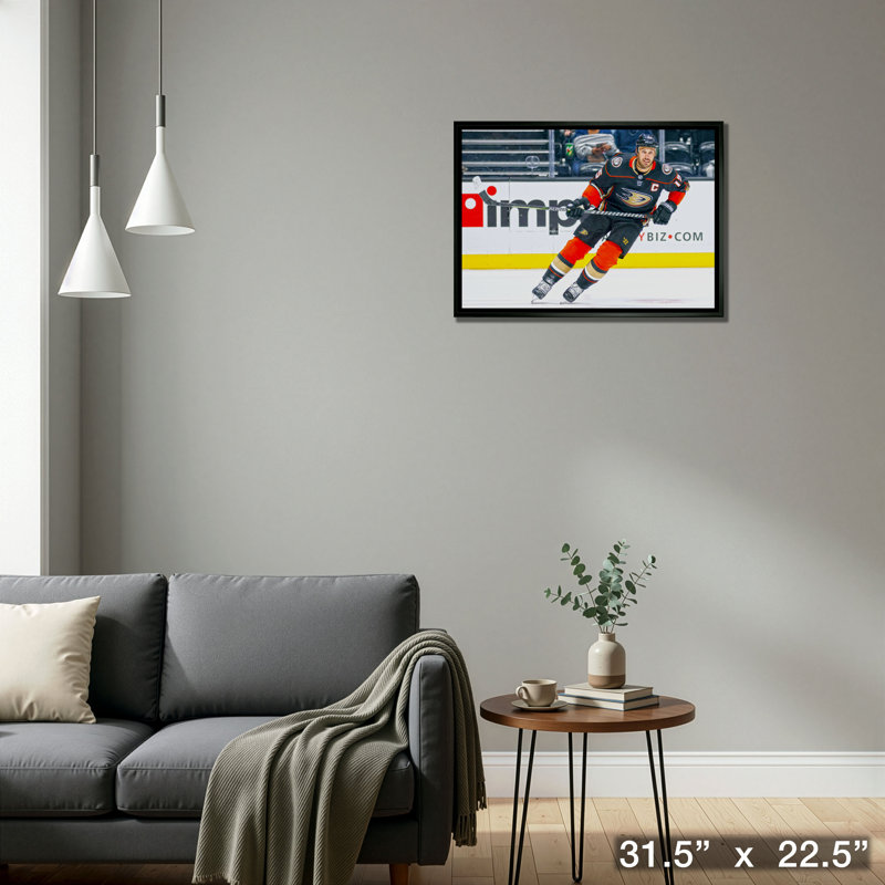 Ryan Getzlaf, toile encadrée 20 x 29, canards d'Anaheim