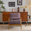 Fauteuil en chenille Mid-Century-134099087