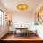 Bead Chain Flower Ceiling Light ( Tiffany-style)