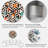 Multicolor Retro Geometric Elements Ii - Patterned Wall Clock-379187495