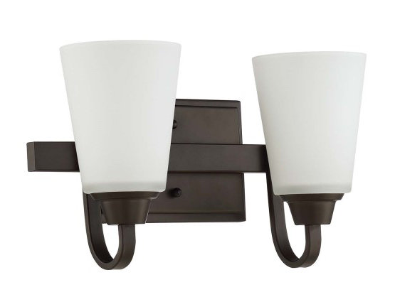 Colfax 2 - Light Vanity Light, Espresso