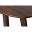 Roundly Dining Table/Desk Mango Wood Walnut 200X100-72160305
