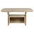 Kimpton Beige Oak Counter Height Storage Dining Table