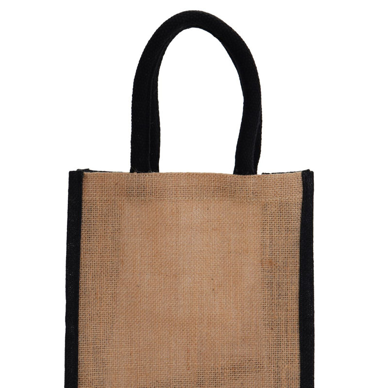 Rosecliff Heights - Sacs fourre-tout en jute / toile de jute - paquet de 12 - petit