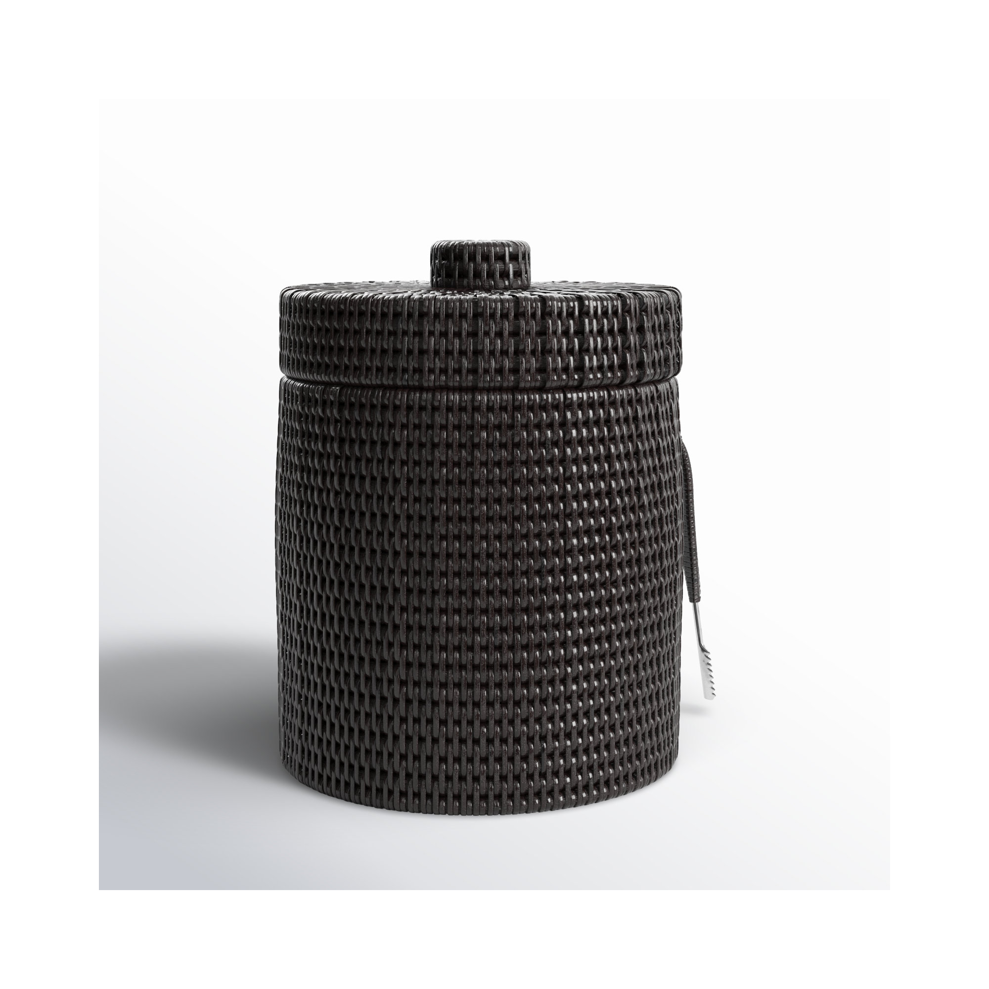 Wynwood Ice Bucket, Tudor Black, 9" H x 9" W x 9" D
