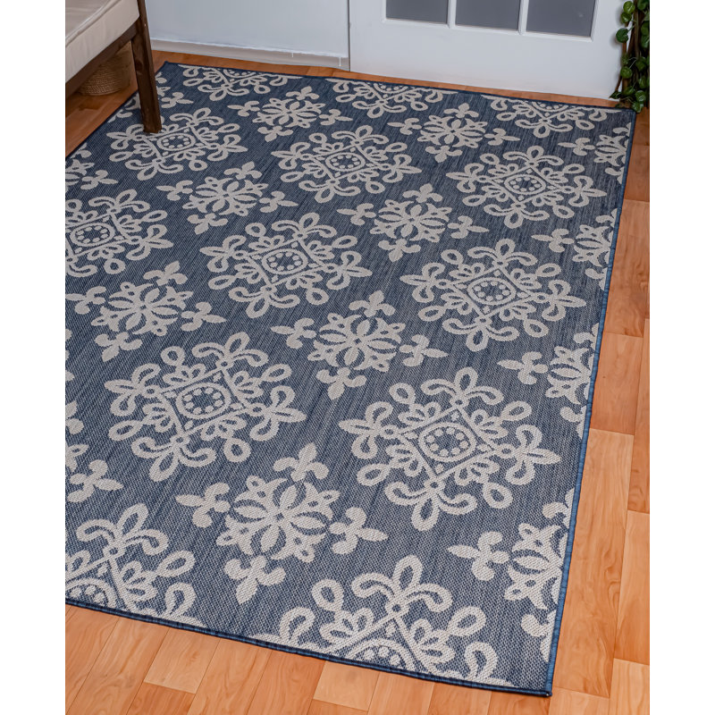 Tapis d'intérieur / extérieur Clarklake Zaltan, Rectangle 5 pi 3 po x 7 pi 7 po