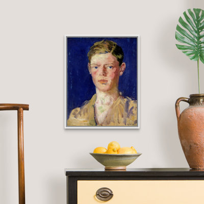 Tête d'un jeune homme - reproduction sur toile