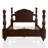 Kozo Solid Wood Four Poster Bed-526191507