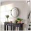 Miroir mural bois