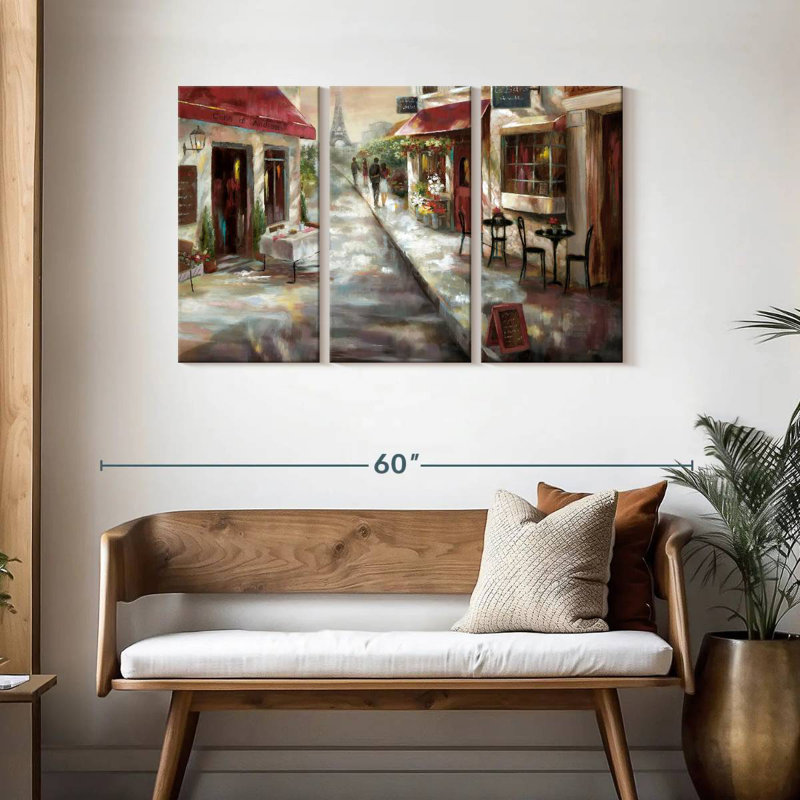 Rorry Parisian Cafe, 28" H x 45" W