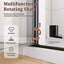 Porte de douche pivotante semi-sans cadre-127317901