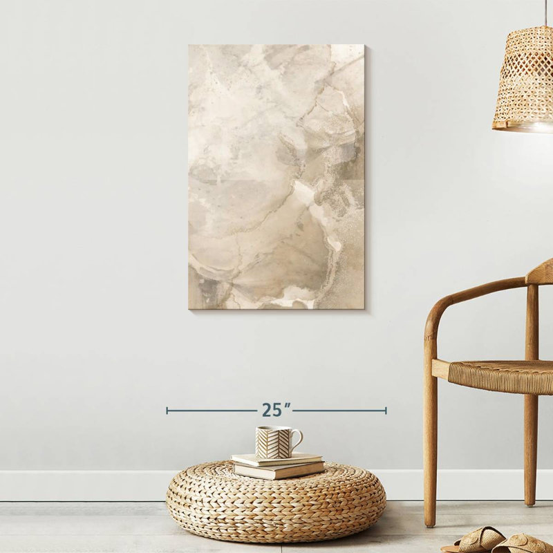 Soft Beige Marble I, 30" H x 20" W