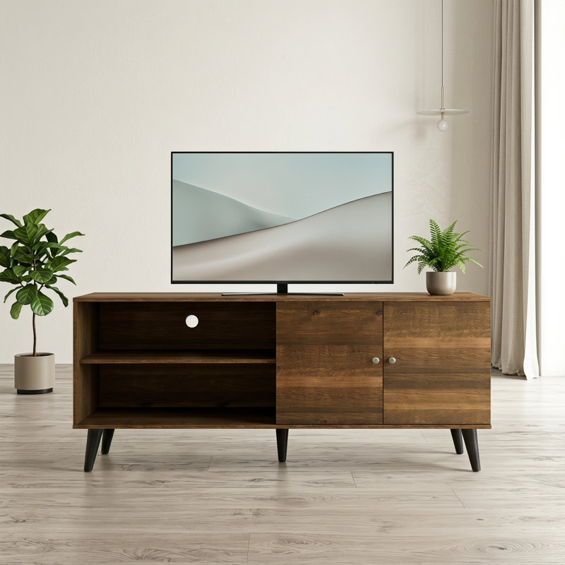 Meuble télé 63 po Mid-Century