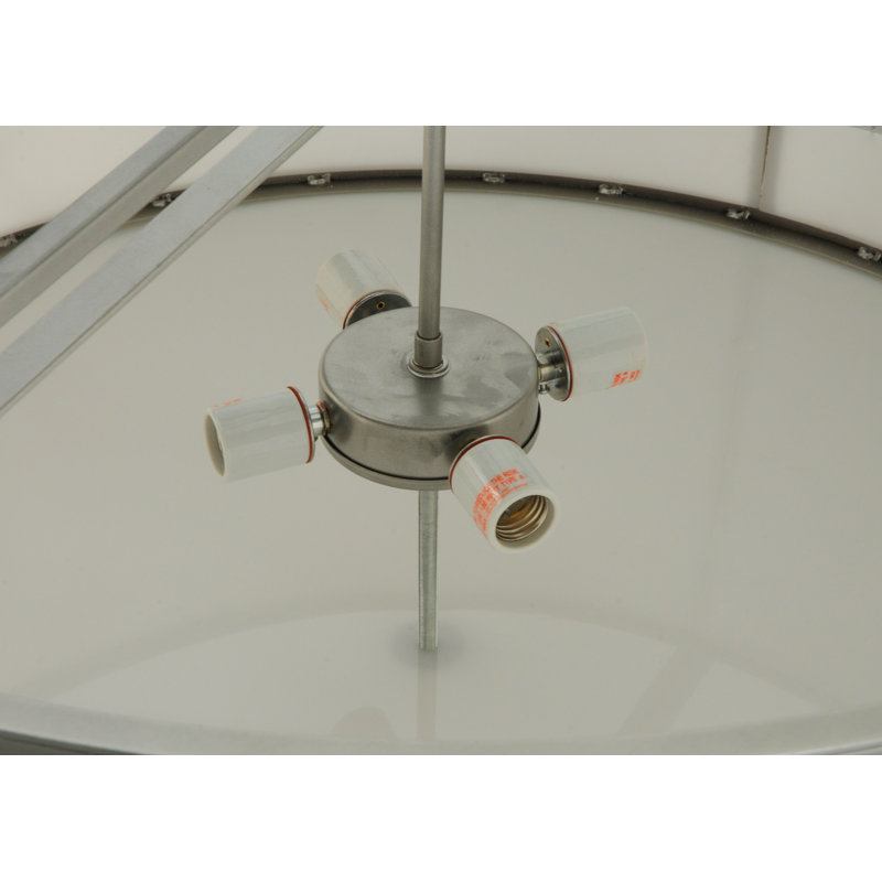 4 - Light Nickel Unique/Statement Pendant