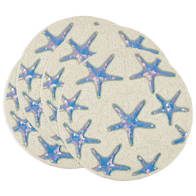 Ocean Glow Starfish Placemat (Set of 4)
