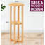 Bitten Solid Wood Cross Legs End Table