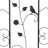 Charmagne 82.6'' H x 19.7'' W Iron Arched Trellis