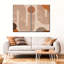 Boho abstrait 4 pièces-1485692602