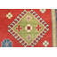 Tapis oriental rouge en laine noué à la main Nabeel