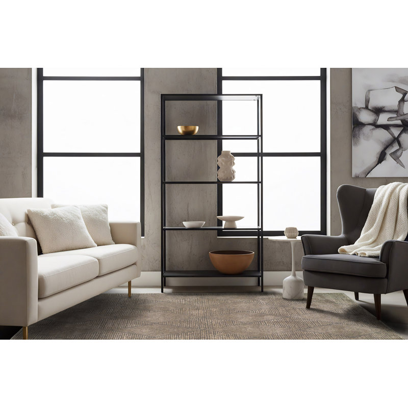 Tapis gris foncé Robichaud, Rectangle 3 pi 1 po x 5 pi 1 po
