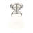 Jeshia Glass Flush Mount-607348611