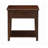 Walnut Finish End Table